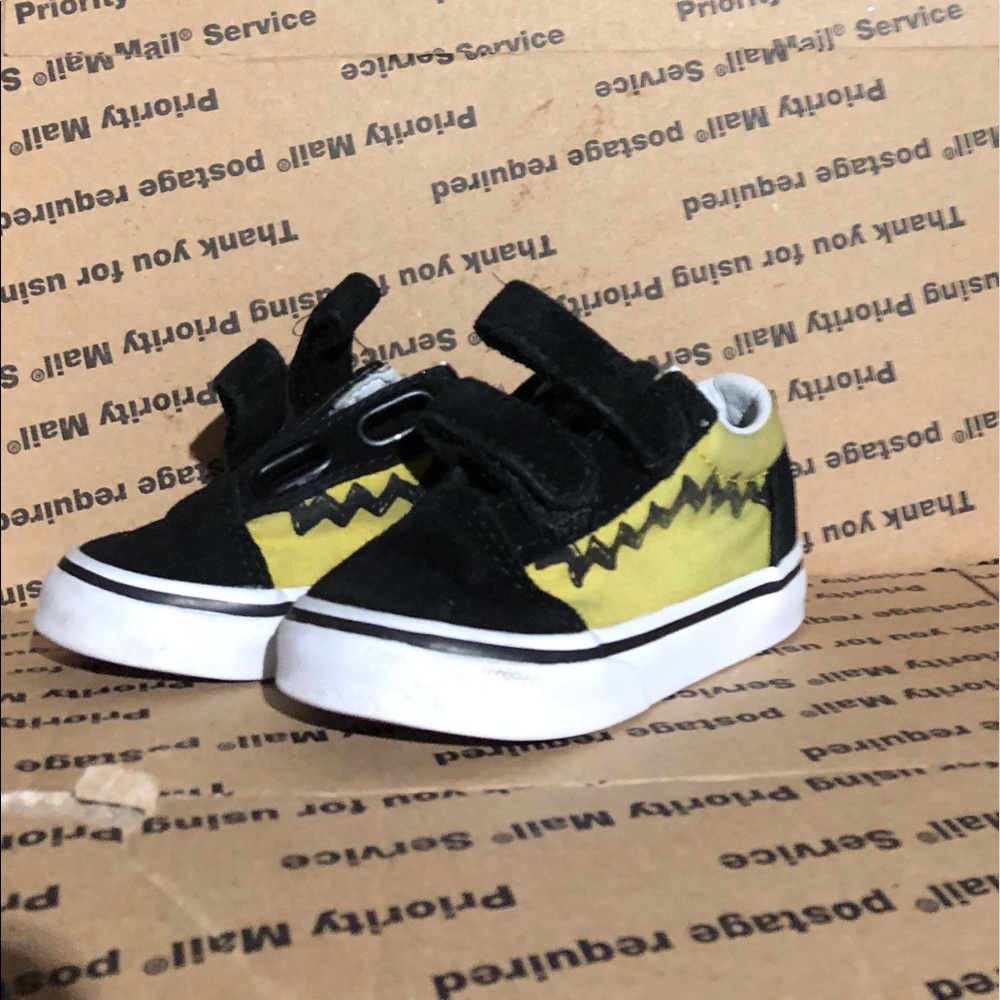 Vans old skool Velcro x peanuts